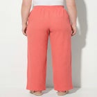 Wide-Leg Texture Knit Pant image number null