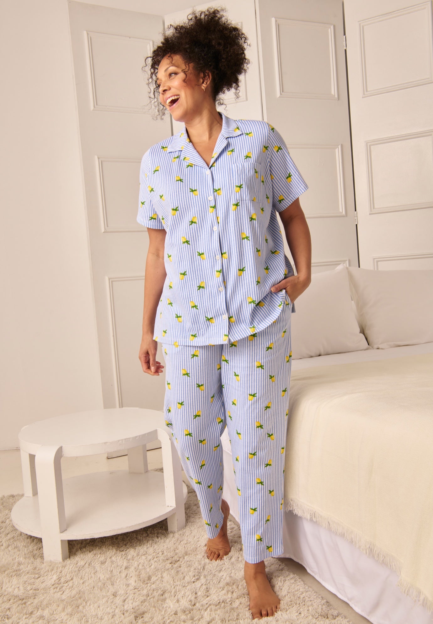 Button-Front Pajama image number 7