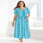 Long Seersucker Lounger image number null