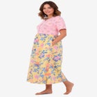 Mixed Print Knit Lounger image number null