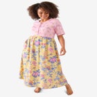 Mixed Print Knit Lounger image number null