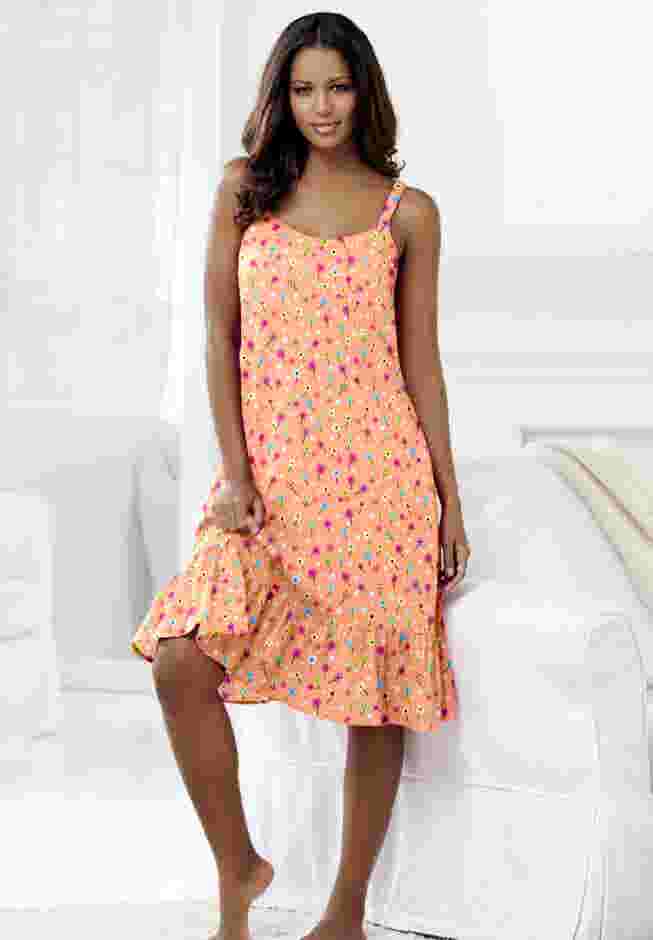 Sleeveless Knit Chemise Sleepshirt image number 5