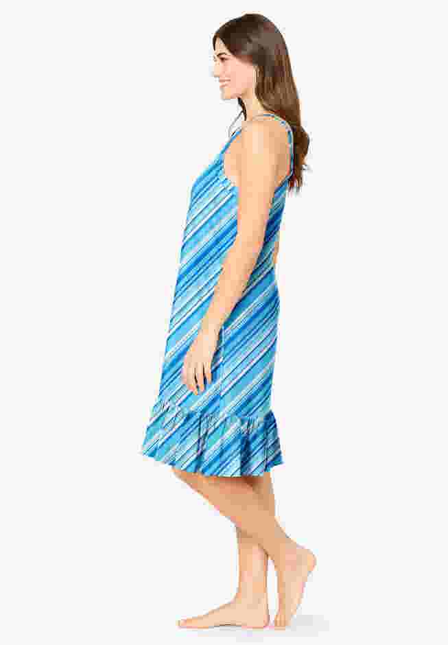 Sleeveless Knit Chemise Sleepshirt image number 2