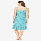 Sleeveless Knit Chemise Sleepshirt image number null