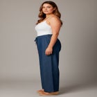 Wide-Leg Drawstring Pant image number 2