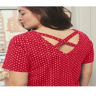 Criss-Cross Back Tee image number 1