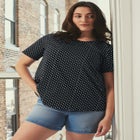 Criss-Cross Back Tee image number 0