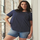 Criss-Cross Back Tee image number 0