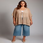 Crochet Tie Front Cardigan image number 0