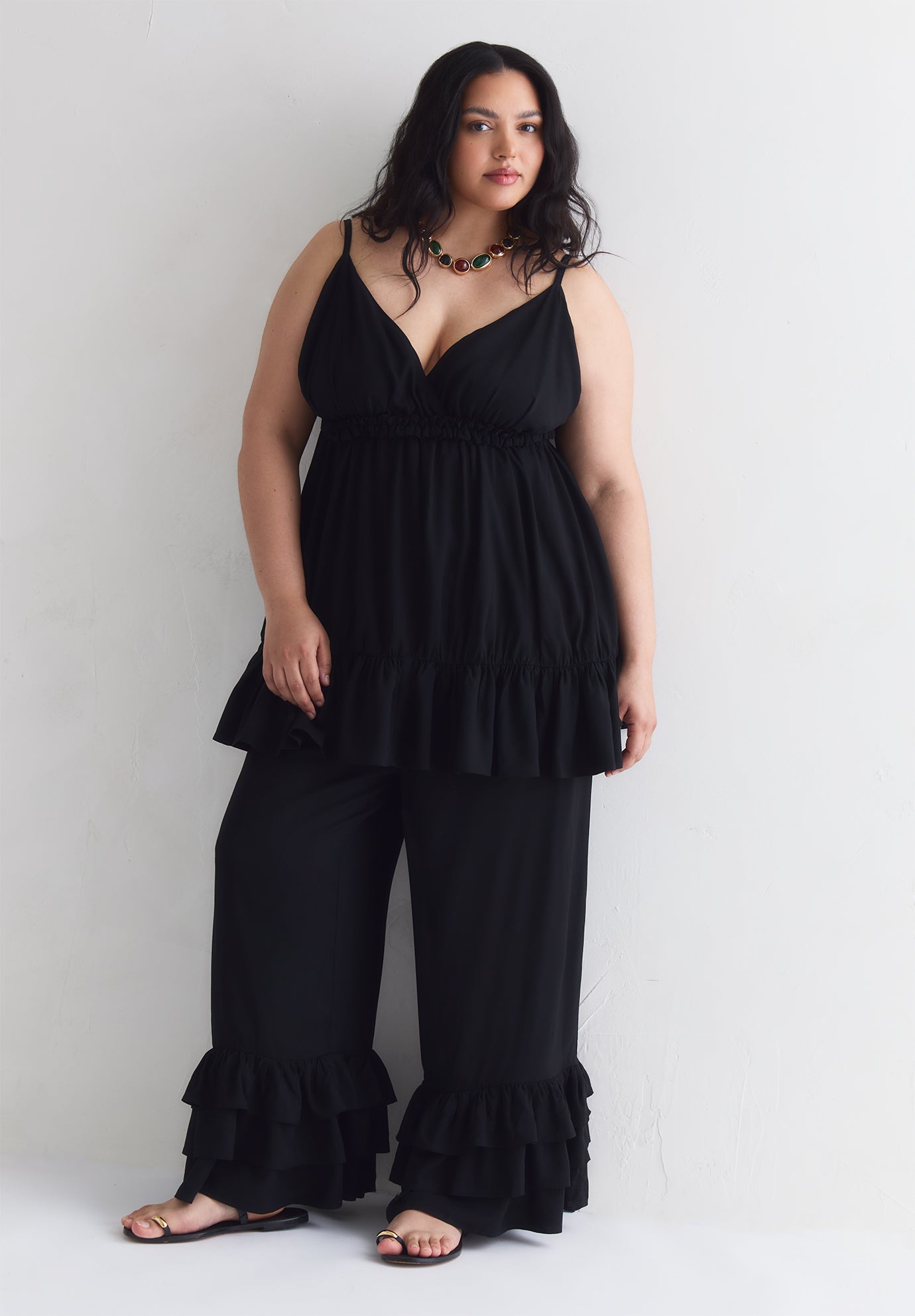 Ruffled Hem Camisole image number 4