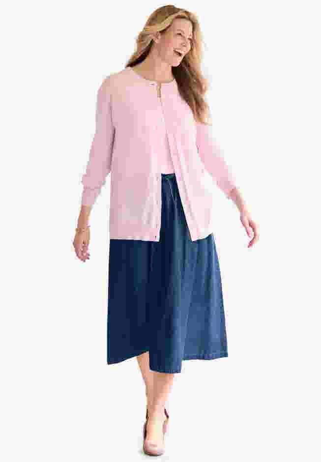 Perfect Long-Sleeve Cardigan image number 4