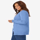 Perfect Long-Sleeve Cardigan Sweater image number null