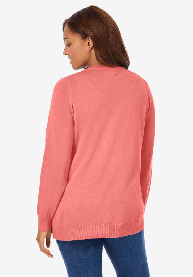 Perfect Long-Sleeve Cardigan image number 1