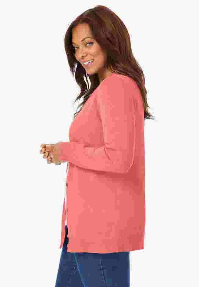 Perfect Long-Sleeve Cardigan image number 2