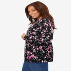 Perfect Long-Sleeve Cardigan Sweater image number null