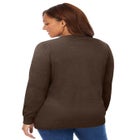 Perfect Long-Sleeve Cardigan Sweater image number null