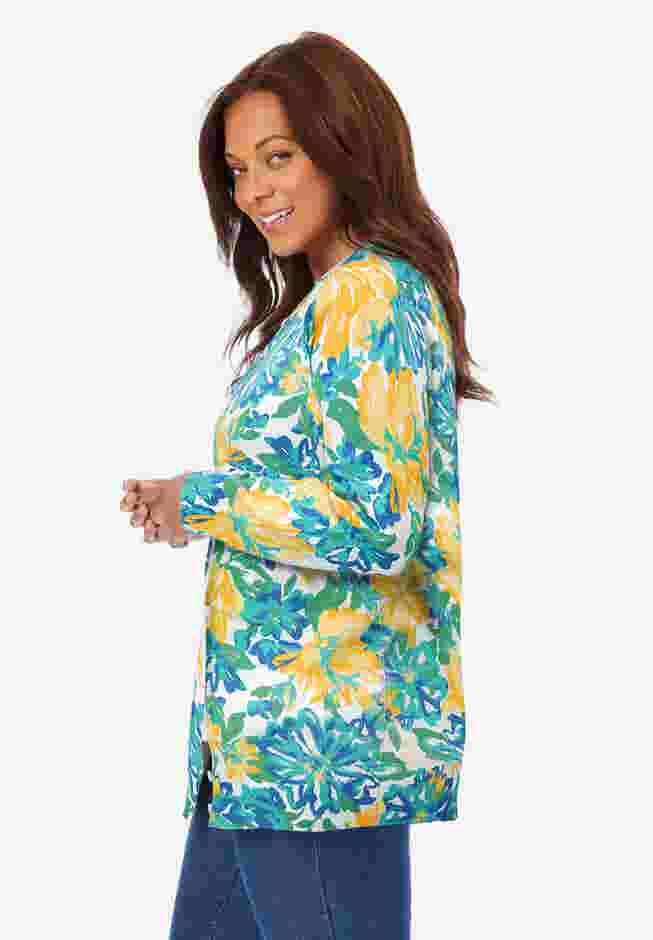 Perfect Long-Sleeve Cardigan image number 2