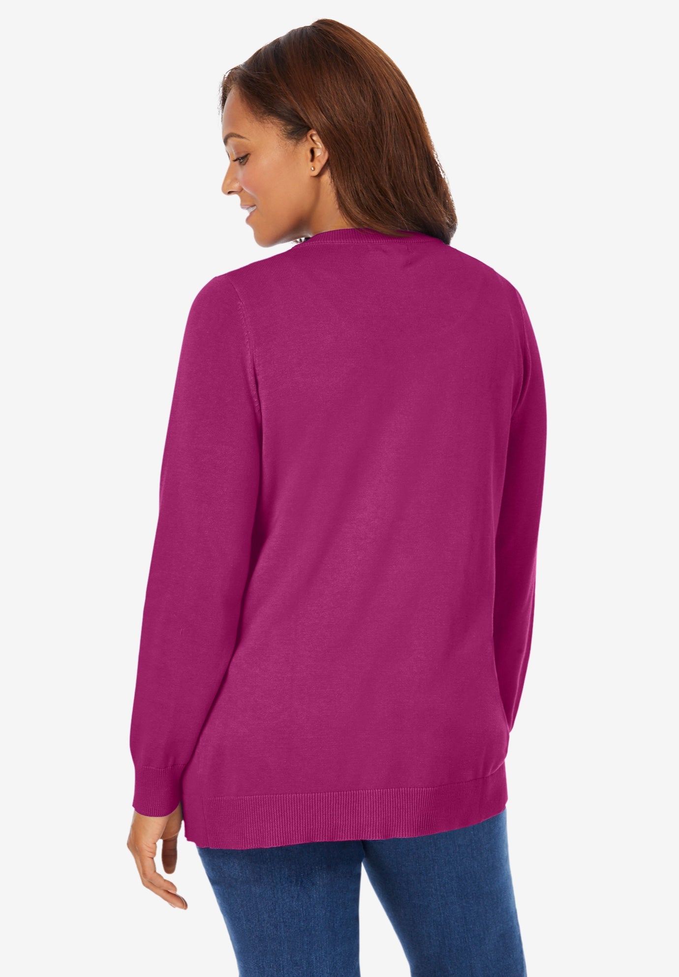 Perfect Long-Sleeve Cardigan image number 1