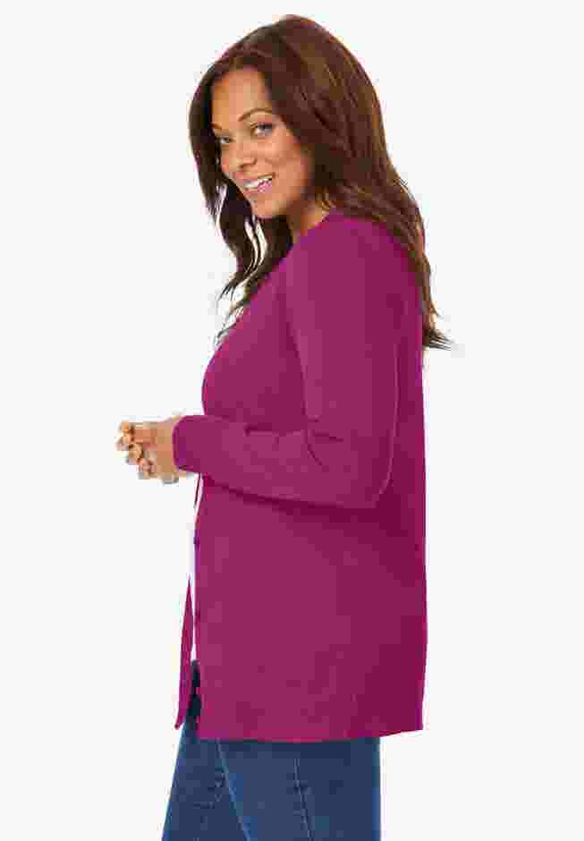 Perfect Long-Sleeve Cardigan image number 2