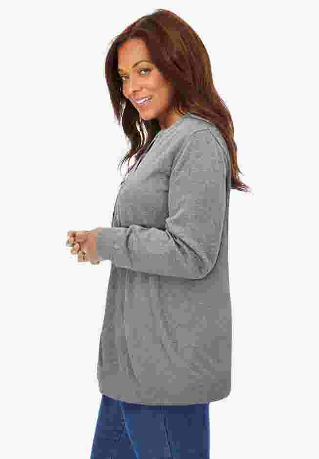 Perfect Long-Sleeve Cardigan image number 2