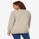 Perfect Long-Sleeve Cardigan Sweater image number null