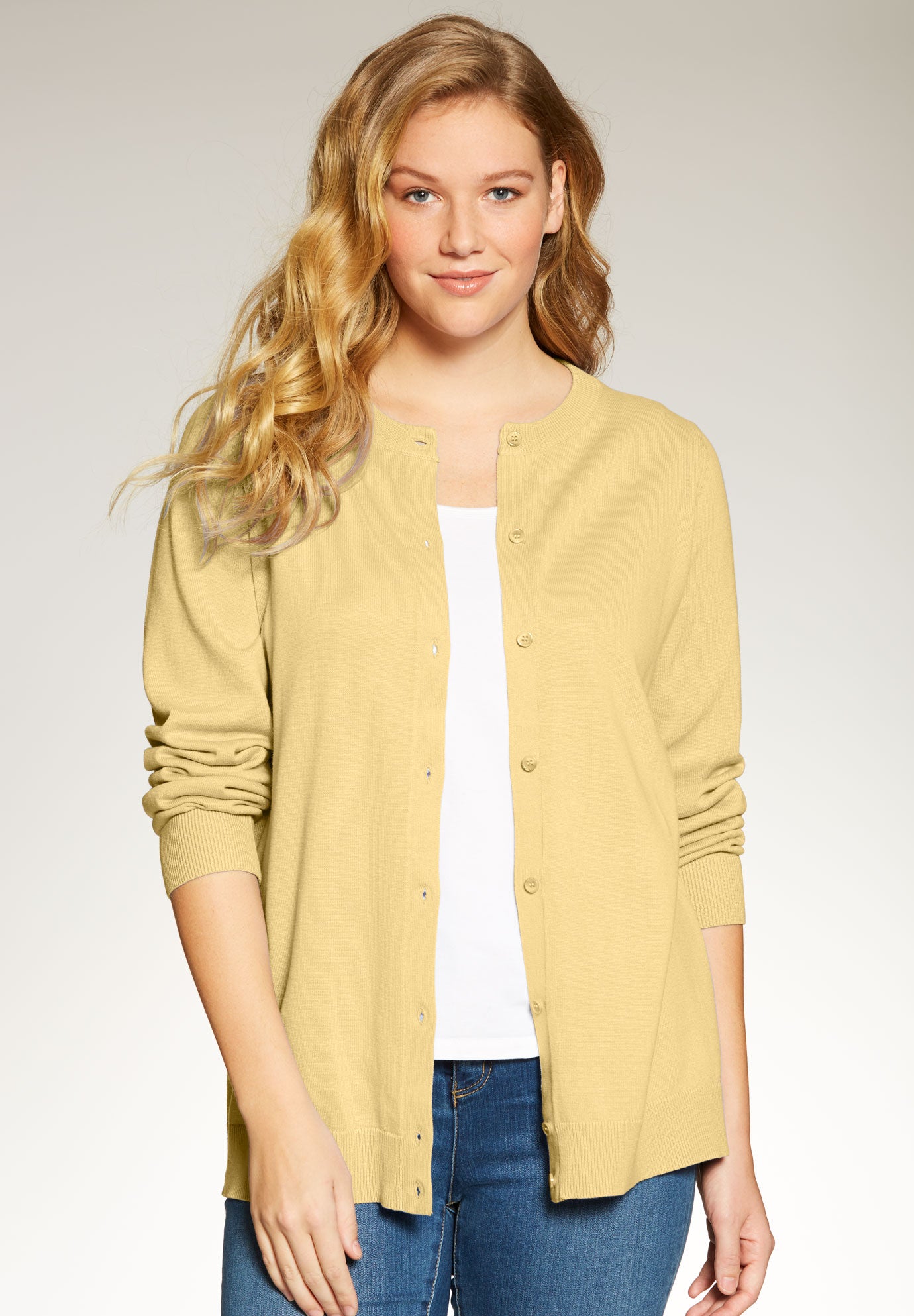 Perfect Long-Sleeve Cardigan image number 0