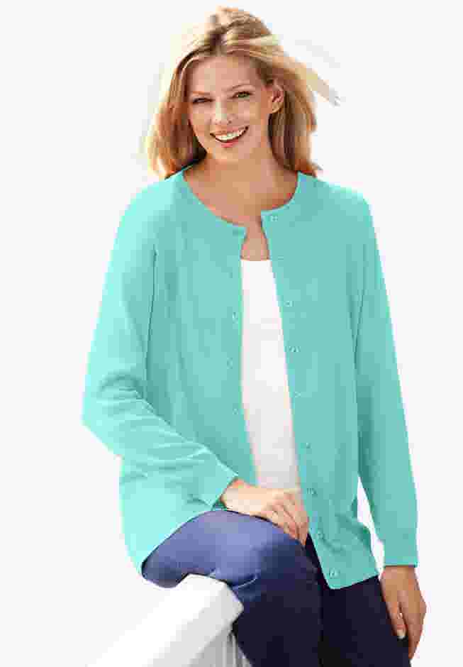 Perfect Long-Sleeve Cardigan image number 0