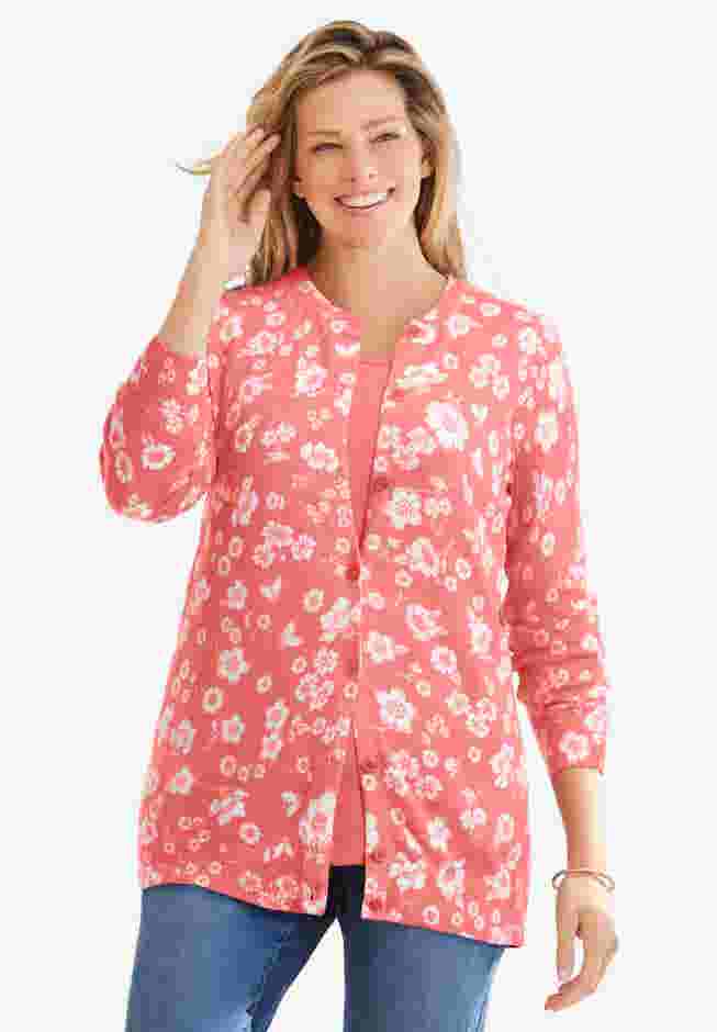 Perfect Long-Sleeve Cardigan image number 0