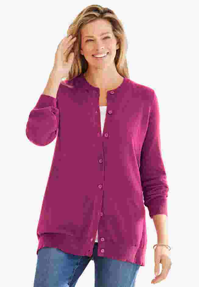 Perfect Long-Sleeve Cardigan image number 0