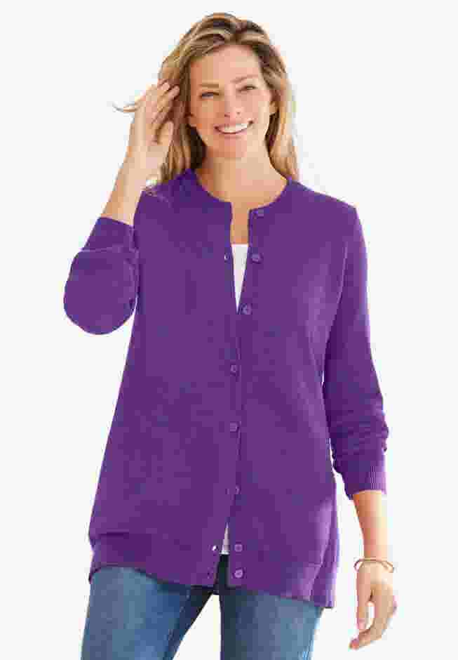 Perfect Long-Sleeve Cardigan image number 0