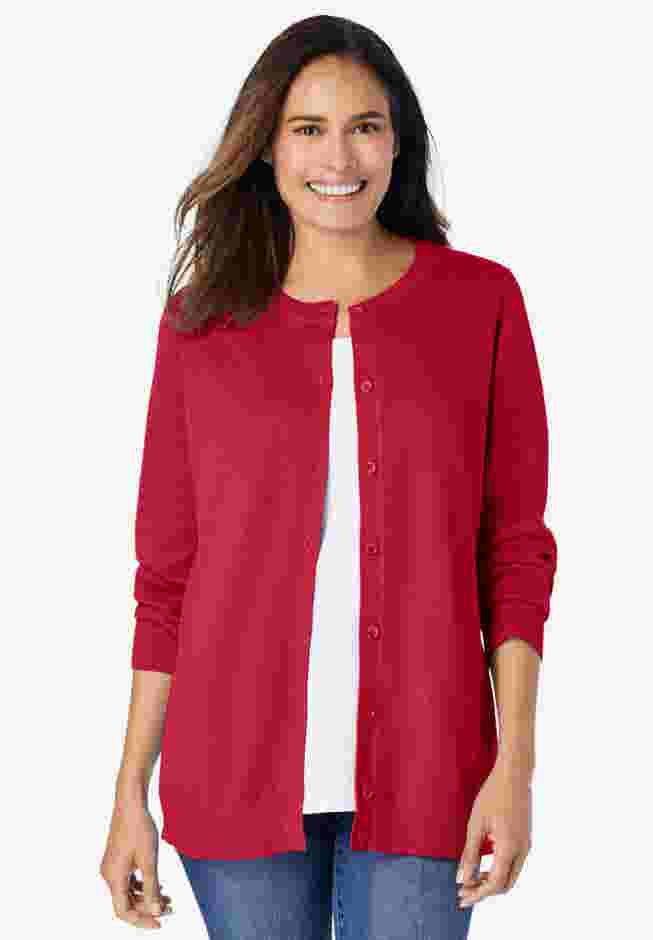 Perfect Long-Sleeve Cardigan image number 0