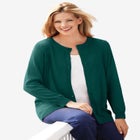 Perfect Long-Sleeve Cardigan Sweater image number null