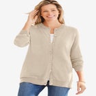 Perfect Long-Sleeve Cardigan Sweater image number null