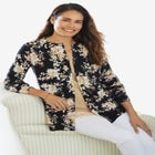 Perfect Long-Sleeve Cardigan Sweater image number null