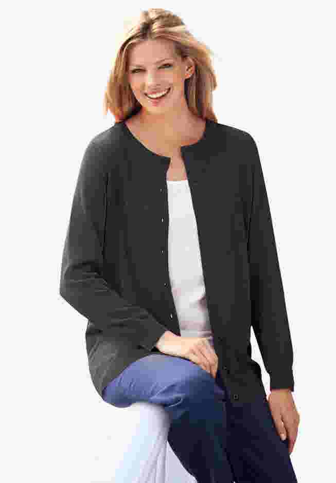 Perfect Long-Sleeve Cardigan image number 0