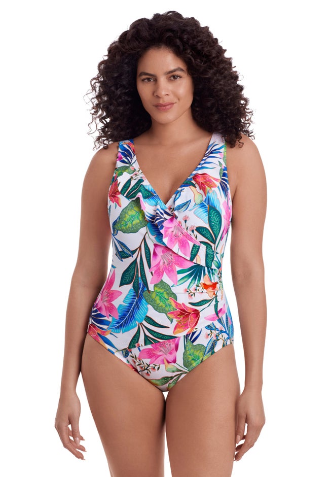 Ruffle Front Surplice image number 1