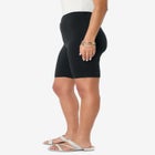 Plus Size Everyday Essential Stretch Bike Shorts image number null