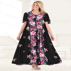 Sweeping Printed Lounger image number null