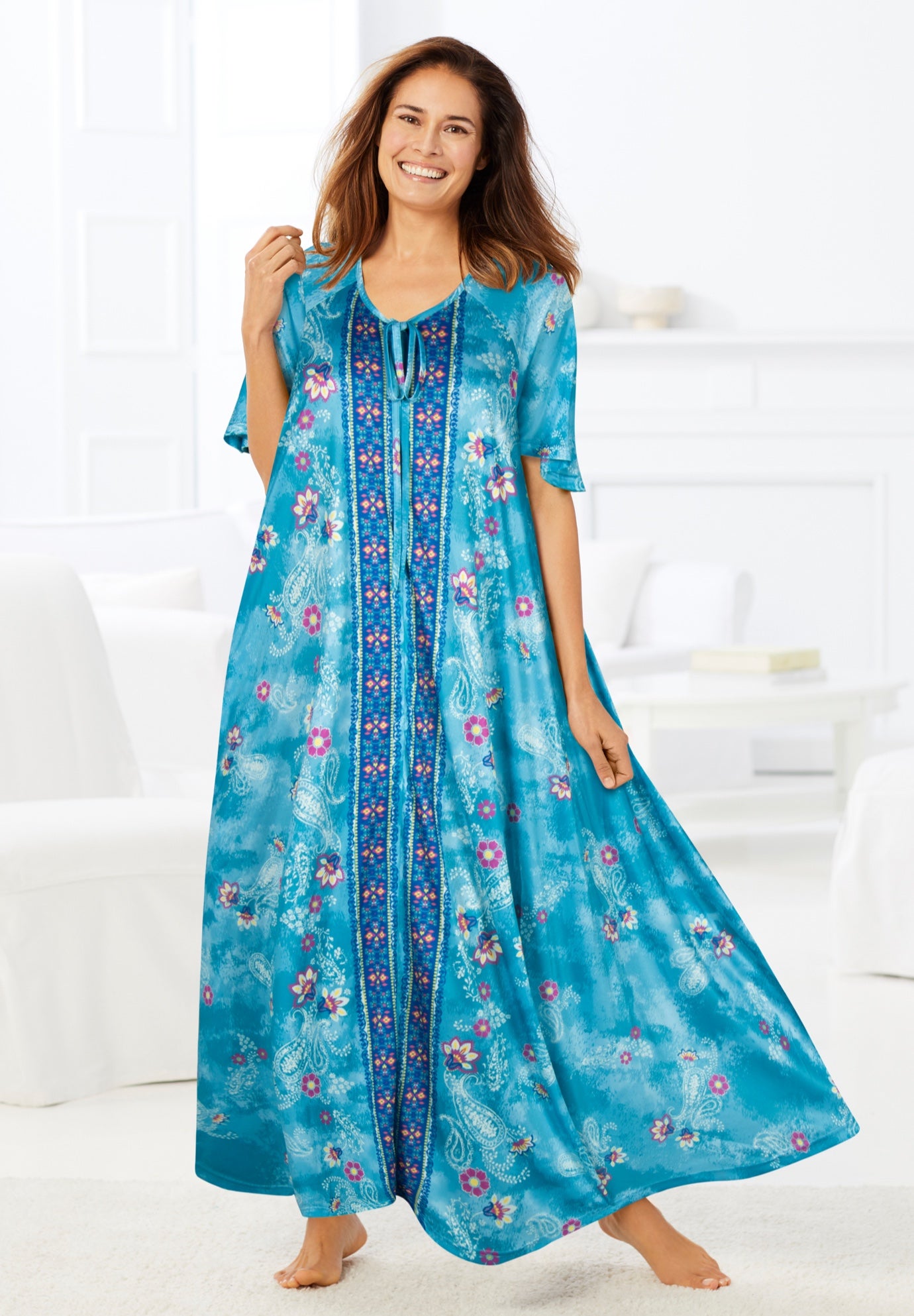 Sweeping Printed Lounger image number 6