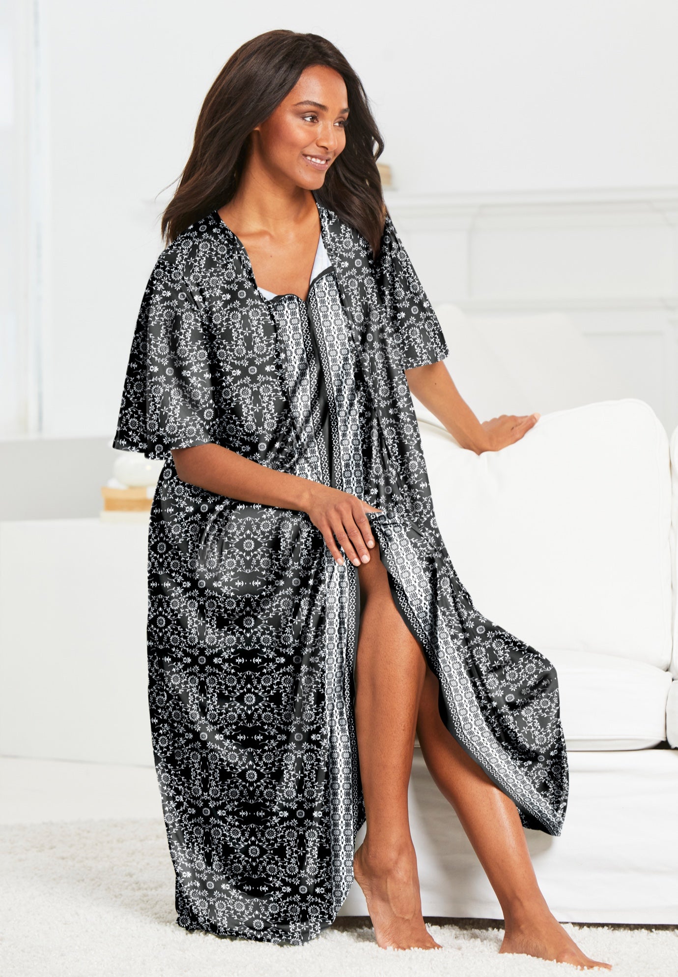 Sweeping Printed Lounger image number 0