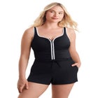 Shirred Zipper Runaround image number null