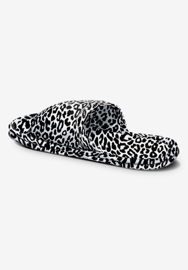 Dreams & Co.&reg; Cotton Slide Slippers image number 1