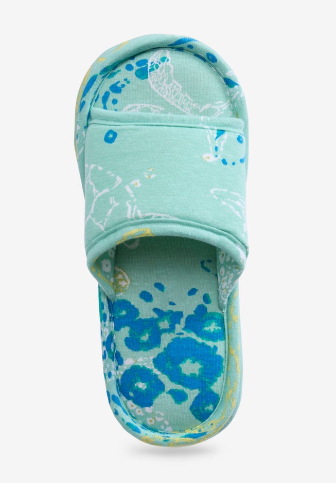 Cotton Slide Slippers image number 4