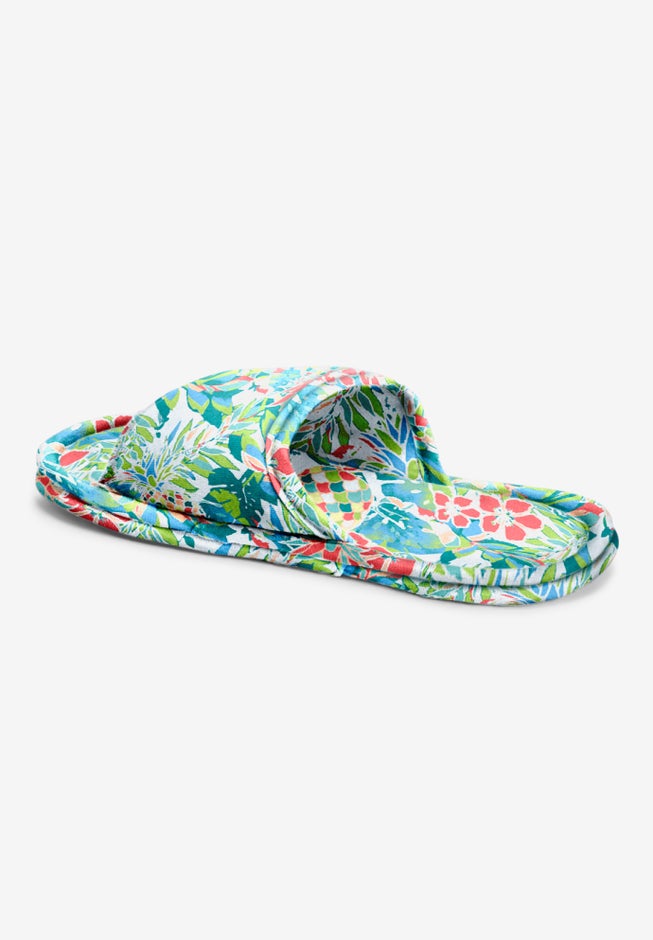 Cotton Slide Slippers image number 1