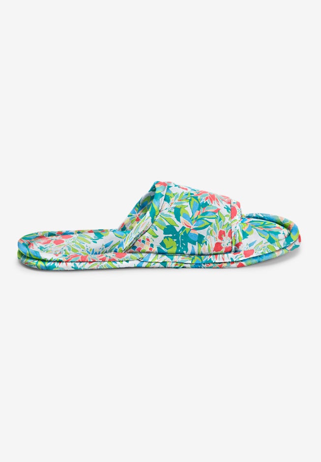 Cotton Slide Slippers image number 3