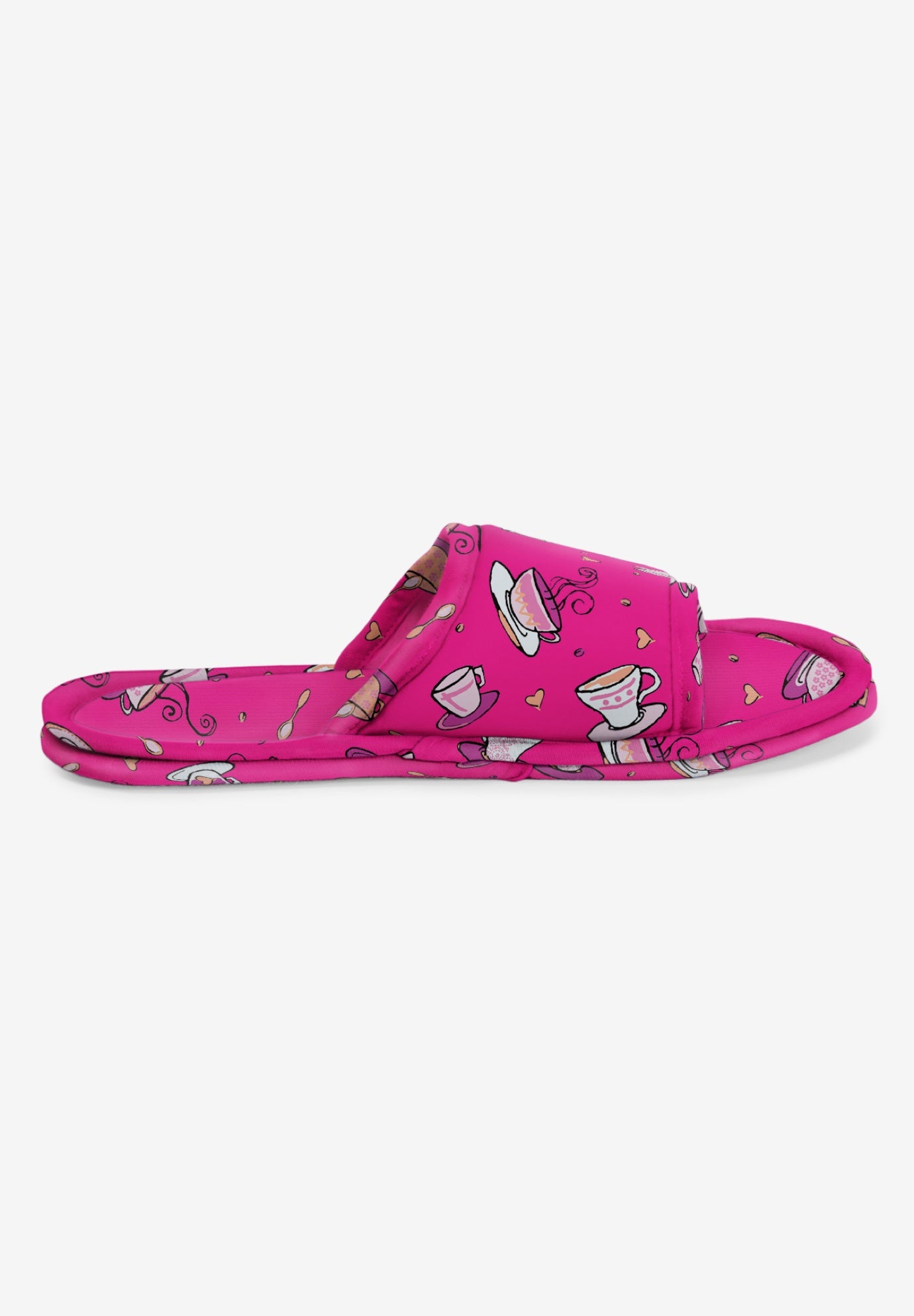 Cotton Slide Slippers image number 3
