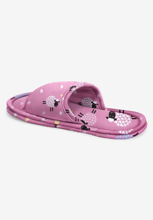 Cotton Slide Slippers image number 1