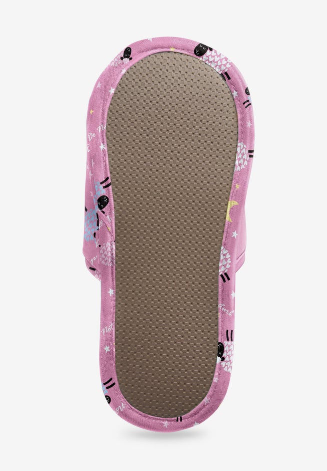 Cotton Slide Slippers image number 2