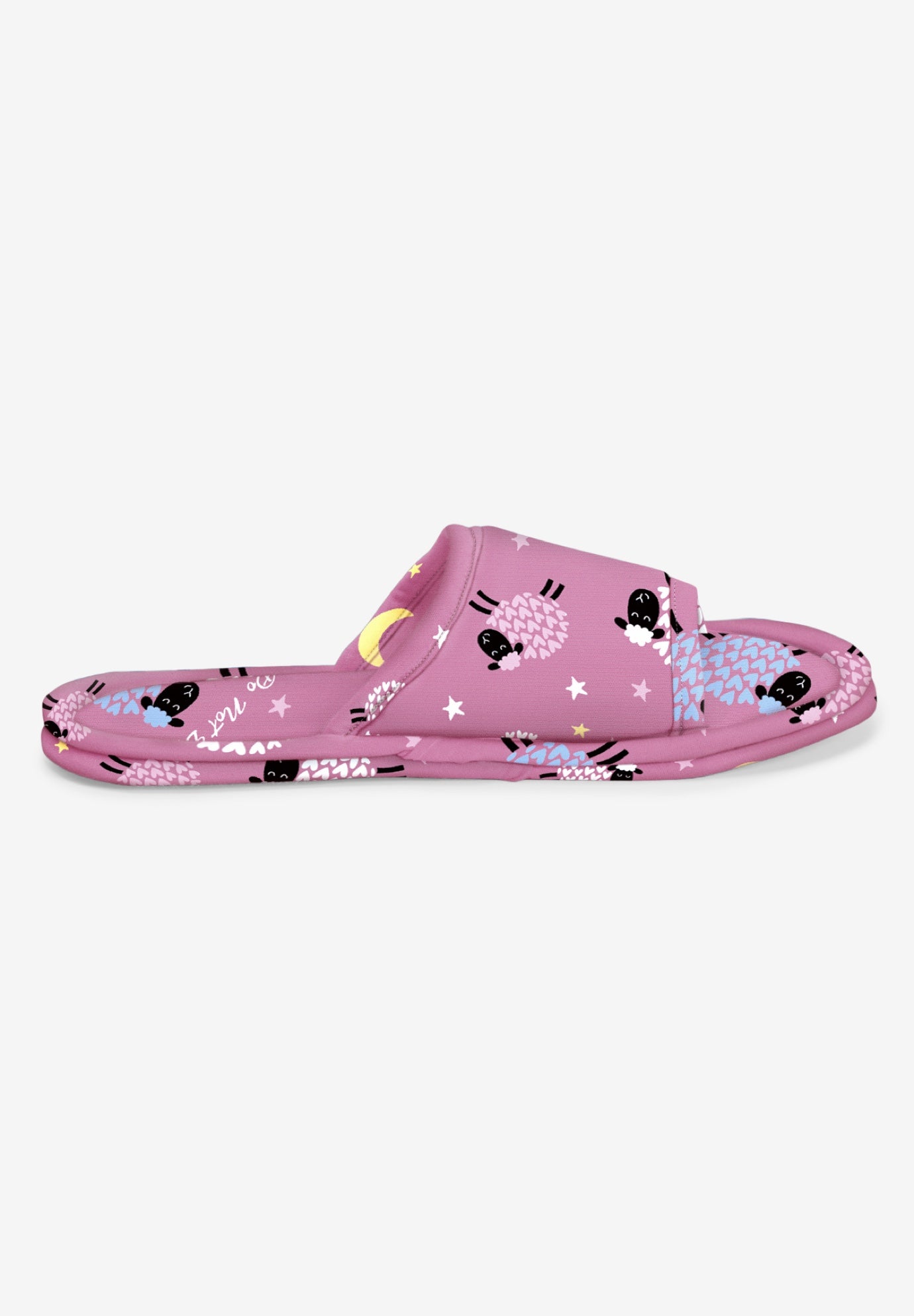 Cotton Slide Slippers image number 3