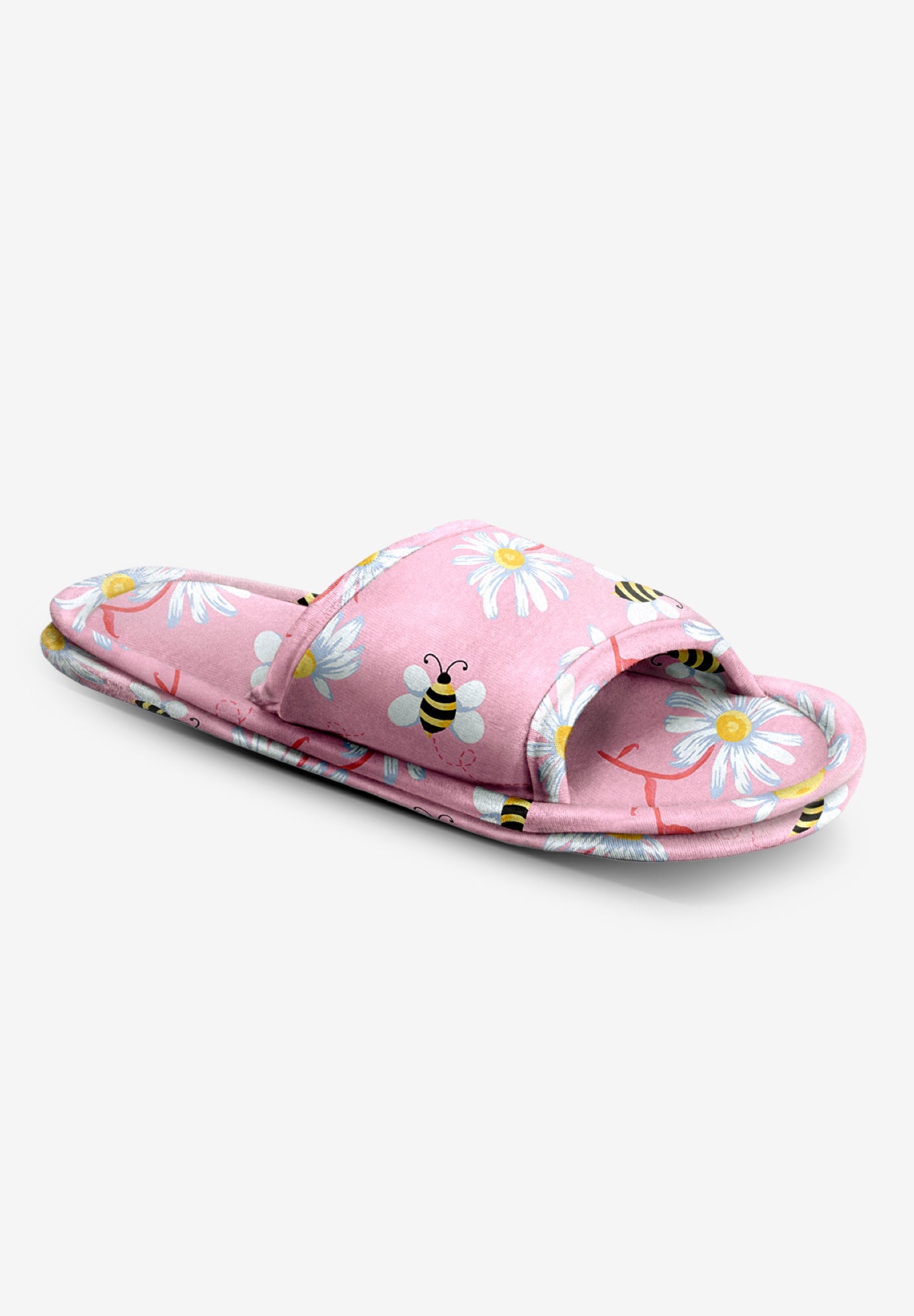 Dreams & Co.&reg; Cotton Slide Slippers image number 0